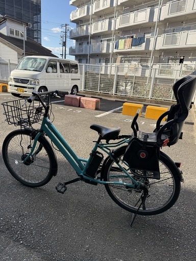 電動アシスト自転車 Maruishi Graus Assist 26インチ (ASFAT266KDZ・アクアブルー)