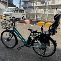 電動アシスト自転車 Maruishi Graus Assist 26インチ (ASFAT266KDZ・アクアブルー)の画像