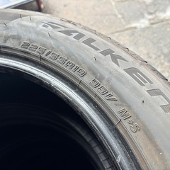 225/55R18 サマータイヤ 4本 2024年製 FALKEN まだまだ溝有の画像