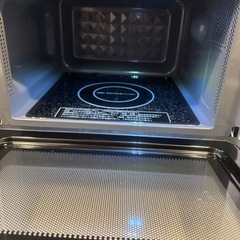 美品★ヤマダセレクト 単機能電子レンジ YMW17RK 2023年製 フラット庫内の画像