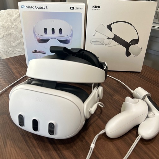  Quest 3 512GB 別売りヘッドセット付き