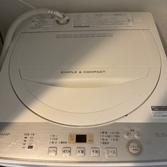 sharp 洗濯機の画像