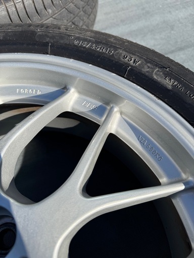 BBS RG-R 18インチ 7J ET55 5H/100 4本セット 中古品