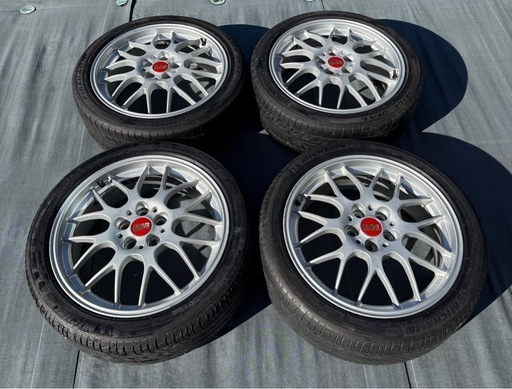 BBS RG-R 18インチ 7J ET55 5H/100 4本セット 中古品