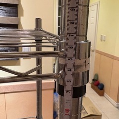 複数台あり ステンレス製 ラック 90*45*150 ステンレスラック　の画像