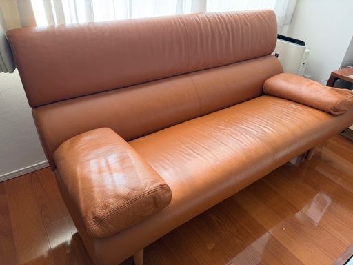 カンディハウスエクリプス旭川家具レザーソファ
