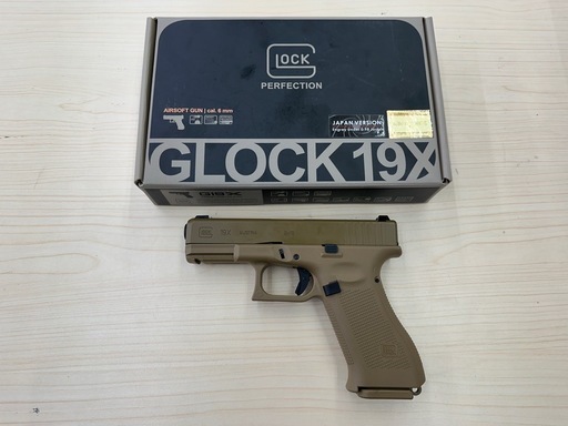 【ドリーム川西店御来店限定】☆ジモティー見たよ♪割引☆UMAREX GLOCK19X  ジャパンバージョン　ガスブローバック／クリーニング済み【2125560000022462】