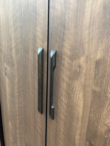 ?大川家具?クローゼット?収納?ブラウン?木目調?2595