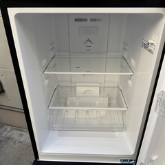 170⭐️2024年製美品セット★ニトリ冷蔵庫　ハイアール洗濯機　ブラック　黒の画像