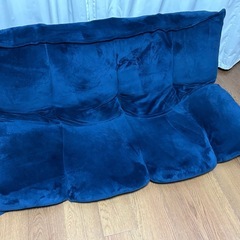 フロアソファ ソファベッド 2人掛け座椅子ソファの画像