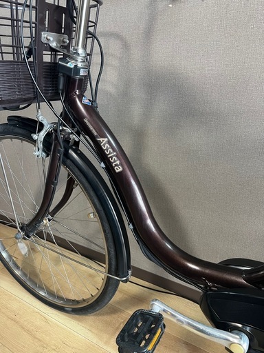 美品✨ ブリヂストン電動自転車、バッテリー8.7Ah