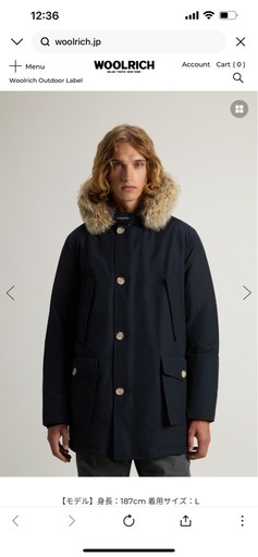 WOOLRICHアークティックパーカー