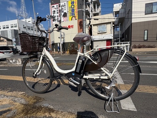 中古24インチYAMAHA電動アシスト自転車　8.9Ah 大阪　028番