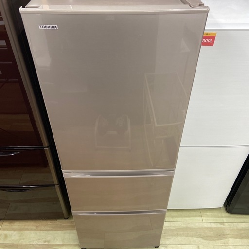 東芝 375L 冷凍冷蔵庫【リサイクルフカツ岡崎倉庫店】260202YS-22