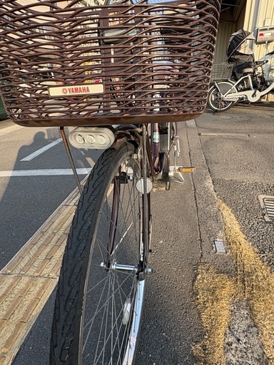 中古ブリヂストン電動アシスト自転車　8.7Ah 大阪　010番