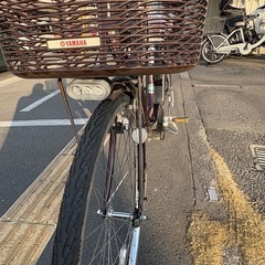 中古ブリヂストン電動アシスト自転車　8.7Ah 大阪　010番の画像