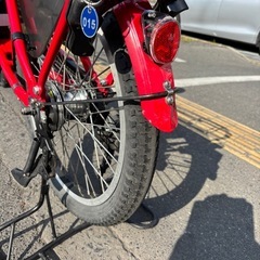 中古20㌅YAMAHA電動アシスト自転車　12.3Ah 大阪　015番の画像