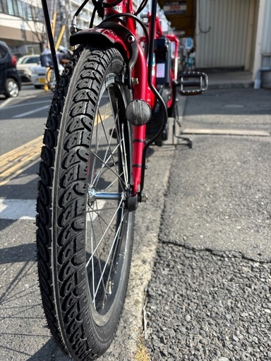 中古20㌅YAMAHA電動アシスト自転車　12.3Ah 大阪　015番