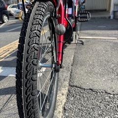 中古20㌅YAMAHA電動アシスト自転車　12.3Ah 大阪　015番の画像