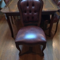 ダイニングテーブル&チェア6つの画像