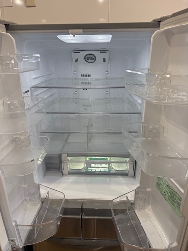 日立　6ドア冷凍冷蔵庫　441L  0203-01