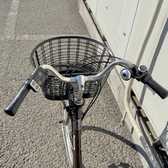 🔥バッテリー5点灯🔥2人乗り可能！　内装3段ギア　Panasonic　ビビ・YX　電動アシスト　BE-9ELSX632T2　幼児1人同乗用自転車　幼児同乗基準適合車　電チャリ　シティ車　自転車　BAA適合車　朝霞市　リサイクルショップ　ケイラック朝霞田島店　志木市　和光市　GM496の画像