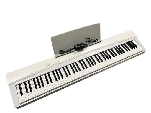 CASIO デジタルピアノ Privia/電子ピアノ PX-135WE 動作確認済の通販は 