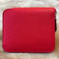 エルメスHERMESアザップシルクインコンパクトファスナー付き財布 ラウンドファスナー財布 ラウンドジップ財布 ラウンド財布の画像