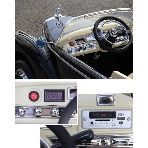 【中古訳あり】AIJYU TOYS 電動乗用ラジコン ベンツ 300S BENZ Wモーター 大型バッテリー 電動乗用玩具 車 乗り物