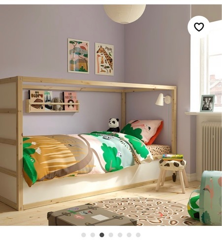 IKEA キューラ二段ベッド (おとちゃん) 加島のベッド《二段ベッド》の