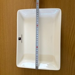 条件付き無料　新品　角皿　クロワッサンの画像