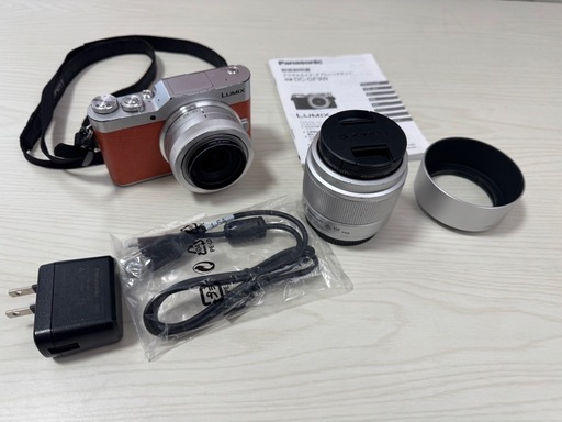 4K ミラーレス一眼カメラ　パナソニック　LUMIX DC-GF9W ダブルレンズキット