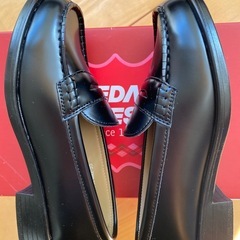 新品ローファー黒　
22.0の画像