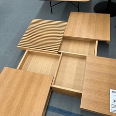 1009102955392旭川家具　リビングローテーブルの画像