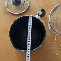 【お話し中です】IH・ガス火 ストレーナー付きマルチポット (ブラック)の画像