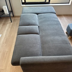 ソファ ベット 美品 引き取り限定の画像