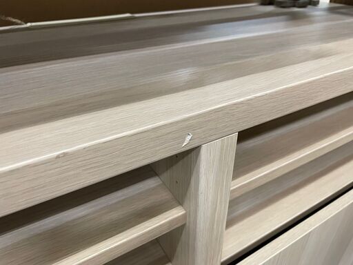 【処4/2】◎≪zyt2676ジ限≫ IKEA/イケア TVボード ベストー 幅120cm 高さ75cm TV台/AVボード/ホワイト
