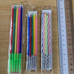 【お渡し決定】細いキャンドルの画像