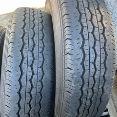 ハイエース新車取りバリ山4本セット❗️24年式❗️ブリヂストン エコピア RD-613 BRIDGESTONE ECOPIA 195/80R15 107/105Nの画像
