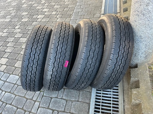 【ハイエース新車外し4本セット‼️】ハイエース新車取りバリ山4本セット❗️24年式❗️ブリヂストン エコピア RD-613 BRIDGESTONE ECOPIA 195/80R15 107/105N
