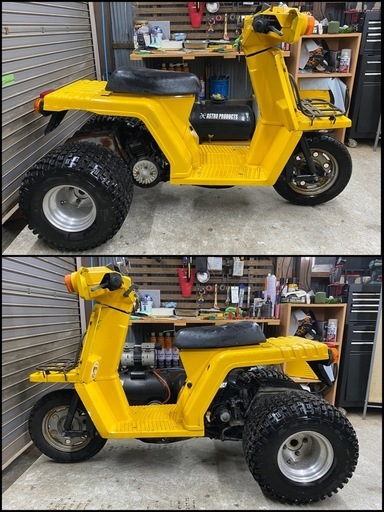 HONDA ジャイロX TD01 軽整備済み🔧太足‼️ 2サイクル 走る曲がる