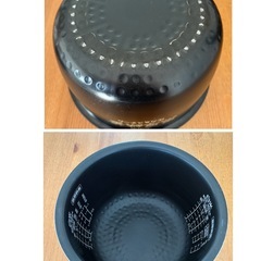 【黒厚鉄釜】HITACHI圧力&スチームIH  炊飯器5.5号炊き の画像