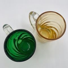 琉球ガラスジョッキ　ペアの画像