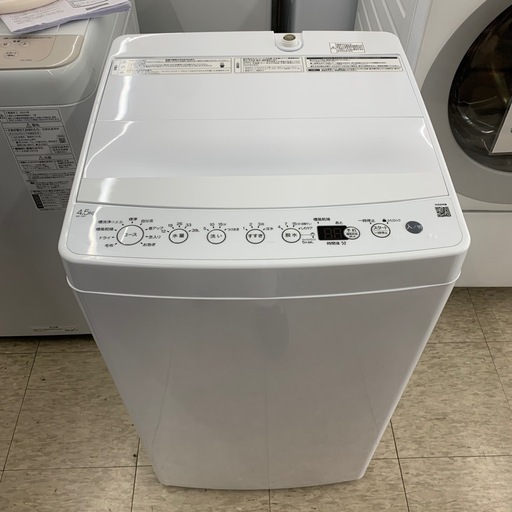 【ジモティー割引で最大15％OFF⭐️】　2021年製　haier 洗濯機　BW-45A