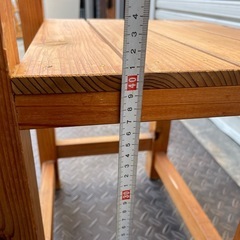 ★ シンプルな 木製 チェア 椅子 家具 kagu-260201-01の画像