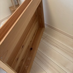 DIY ベッドボードの画像