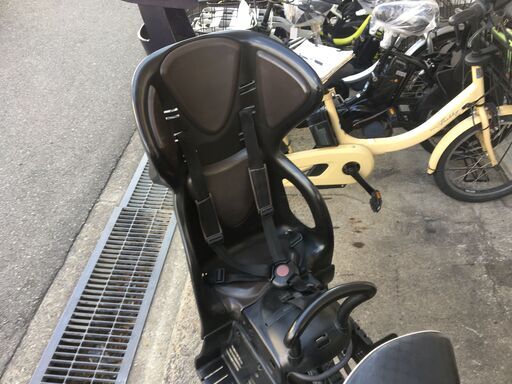 地域限定送料無料　ブリヂストン　アンジェリーノプティット　三人乗り　12,3AH　子供乗せ　茶　ギュットクルーム　神戸市　電動自転車　