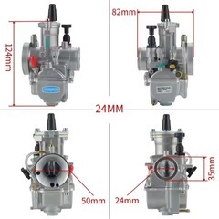 pwk24 ケイヒン OEM sudco キャブレター　新品 送料無料　yz85 TZR50 bws100 グランドアクシスの画像