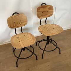 No.224　IKEA 回転チェア　クッラベリ　５脚セット（豊橋市収集業務課リユース家具）の画像