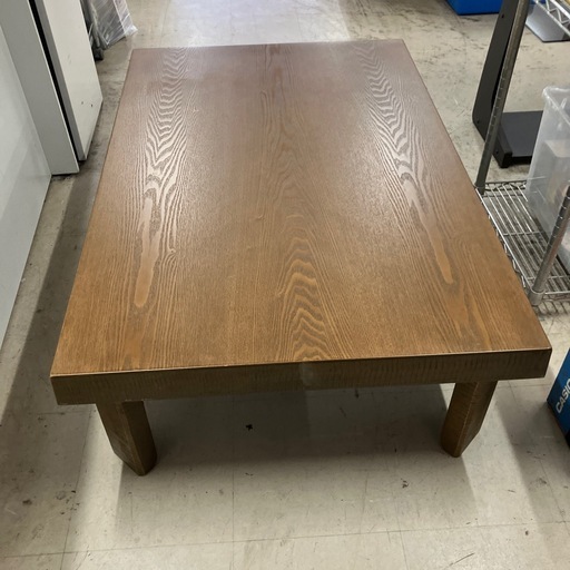 ロ2602-0102 日本製座卓　折れ脚モダン　中古美品